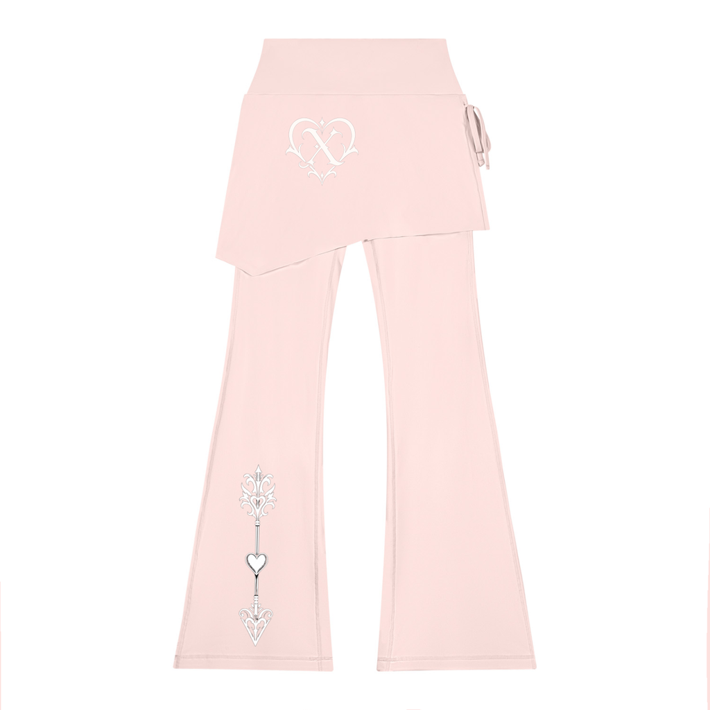 Skirted Flare Leggings | HEART ARROW