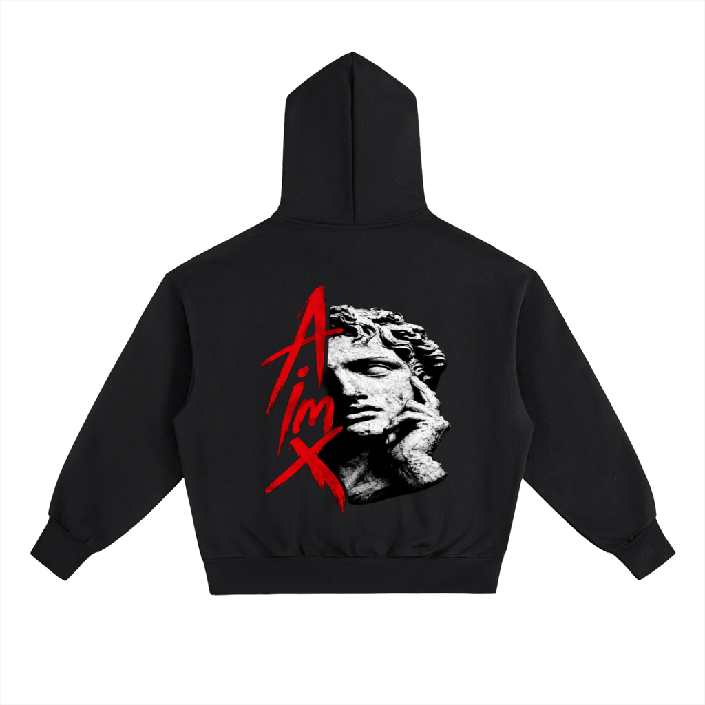 Heavyweight Fleece Hoodie | AIMX GREEK