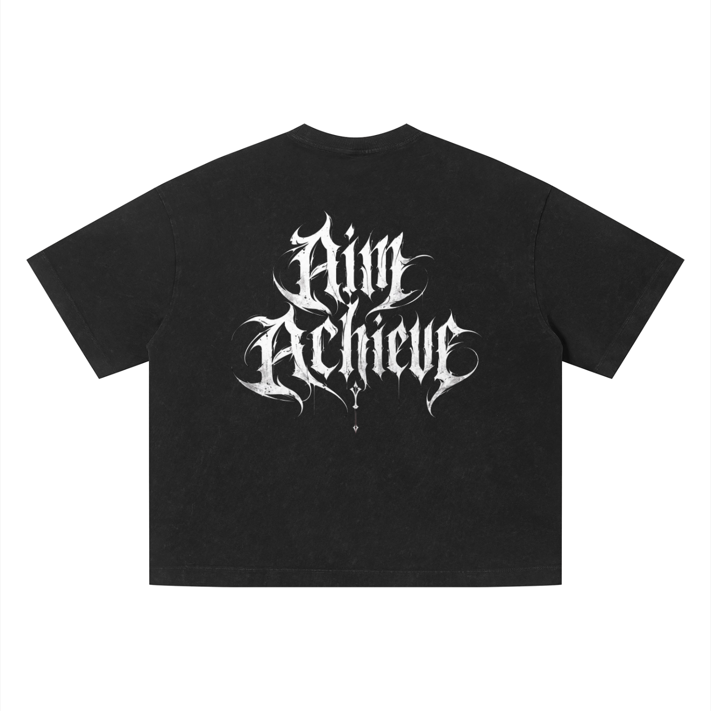 Vintage Wash Boxy Tee | AIM ACHIEVE