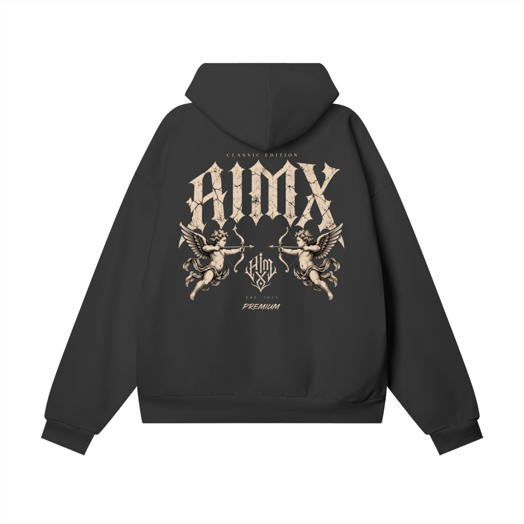 Heavyweight Hidden Pocket Fleece Hoodie | AIMX CLASSIC