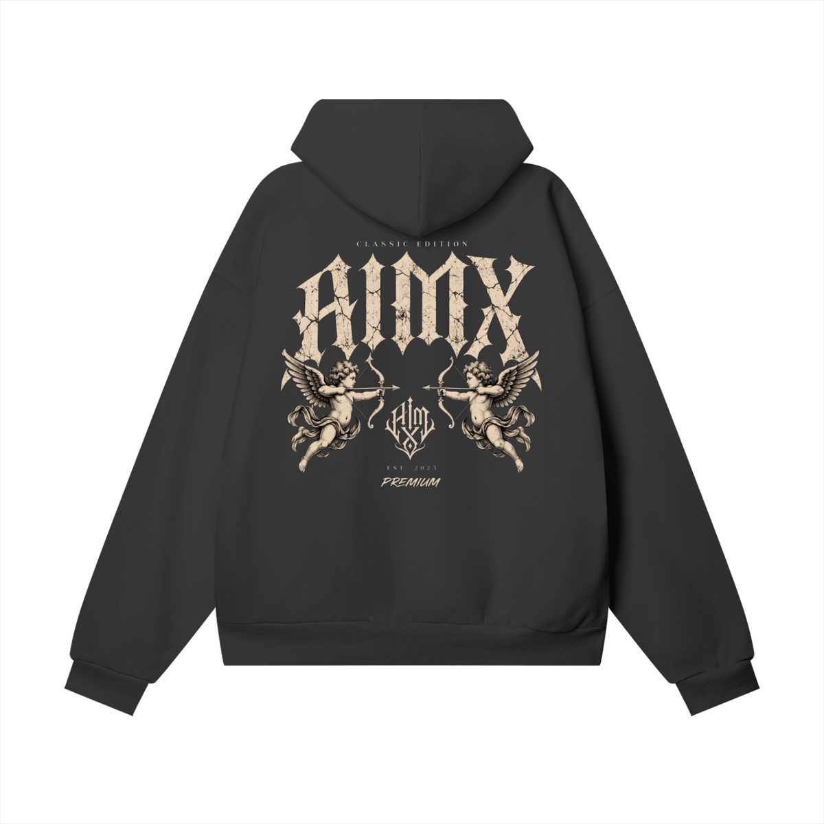 Heavyweight Hidden Pocket Fleece Hoodie | AIMX CLASSIC